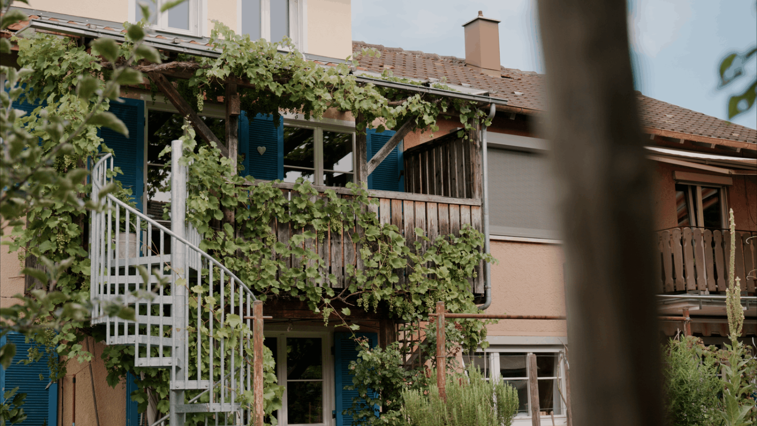 Zusätzliche Außentreppe in Tübingen